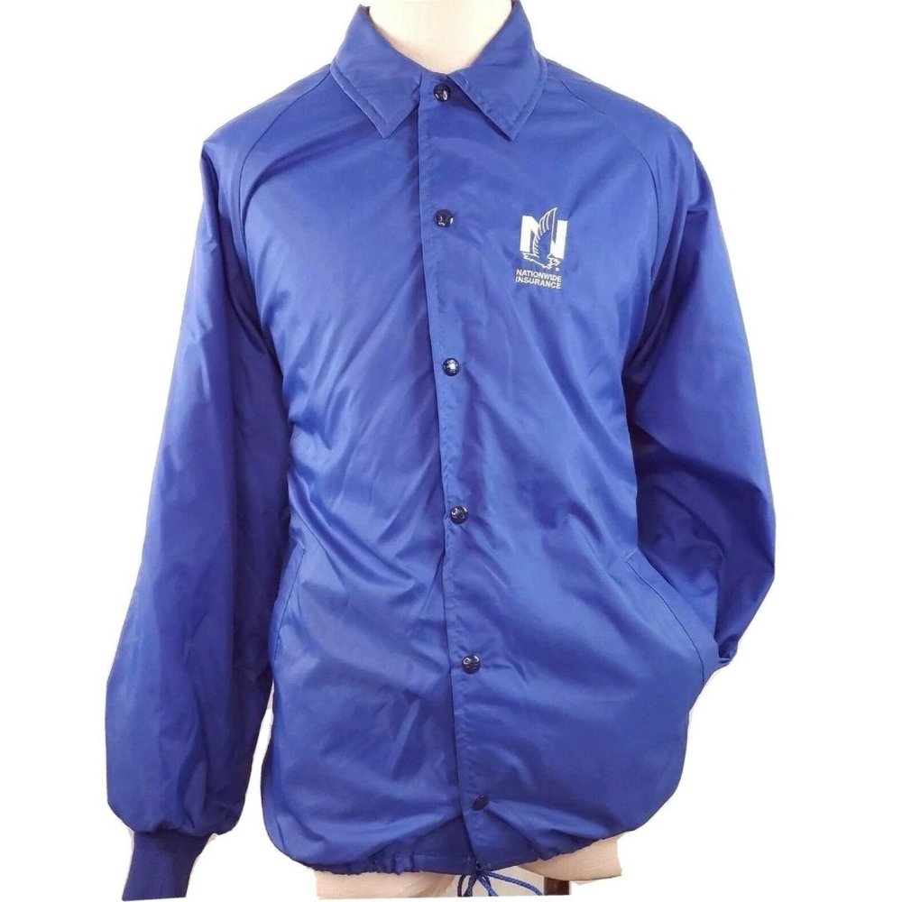 Vintage Mens Nationwide Bomber Windbreaker Jacket